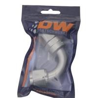 DeatschWerks - DeatschWerks 10AN Female Swivel 120-Degree Hose End CPE - Anodized Titanium - 6-02-0826 - Image 3