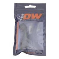 DeatschWerks - DeatschWerks 6AN Female Swivel 45-Degree Hose End PTFE (Incl 1 Olive Insert) - Anodized Matte Black - 6-02-0851-B - Image 4