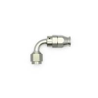 DeatschWerks - DeatschWerks 6AN Female Swivel 90-Degree Hose End PTFE (Incl 1 Olive Insert) - Anodized Matte Black - 6-02-0852-B - Image 3
