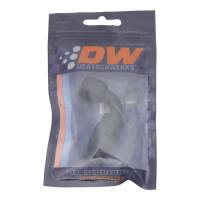 DeatschWerks - DeatschWerks 6AN Female Swivel 90-Degree Hose End PTFE (Incl 1 Olive Insert) - Anodized Matte Black - 6-02-0852-B - Image 4