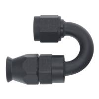 DeatschWerks - DeatschWerks 6AN Female Swivel 180-Degree Hose End PTFE (Incl Olive Insert) - Anodized Matte Black - 6-02-0853-B - Image 2