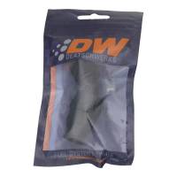 DeatschWerks - DeatschWerks 8AN Female Swivel 45-Degree Hose End PTFE (Incl 1 Olive Insert) - Anodized Matte Black - 6-02-0855-B - Image 4