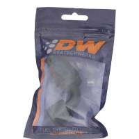 DeatschWerks - DeatschWerks 8AN Female Swivel 90-Degree Hose End PTFE (Incl 1 Olive Insert) - Anodized Matte Black - 6-02-0856-B - Image 4