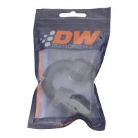 DeatschWerks - DeatschWerks 8AN Female Swivel 180-Degree Hose End PTFE (Incl Olive Insert) - Anodized Matte Black - 6-02-0857-B - Image 4