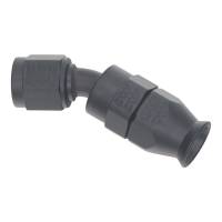DeatschWerks - DeatschWerks 6 AN Female Flare Swivel 30-Degree Hose End PTFE - Anodized Matte Black - 6-02-0870-B - Image 2
