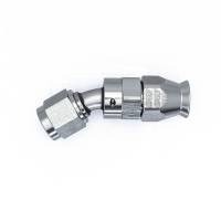 DeatschWerks - DeatschWerks 6 AN Female Flare Swivel 30-Degree Hose End PTFE - Anodized Matte Black - 6-02-0870-B - Image 3