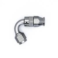 DeatschWerks - DeatschWerks 6 AN Female Flare Swivel 120-Degree Hose End PTFE - Anodized Matte Black - 6-02-0872-B - Image 3