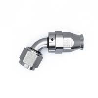 DeatschWerks - DeatschWerks 8 AN Female Flare Swivel 60-Degree Hose End PTFE - Anodized Matte Black - 6-02-0874-B - Image 2