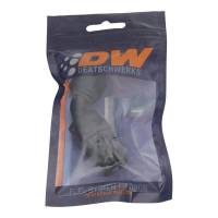 DeatschWerks - DeatschWerks 8 AN Female Flare Swivel 60-Degree Hose End PTFE - Anodized Matte Black - 6-02-0874-B - Image 3