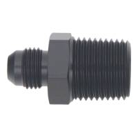 DeatschWerks - DeatschWerks 6AN Male Flare to 1/2in Male NPT Adapter - Anodized Matte Black - 6-02-0903-B - Image 2