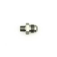 DeatschWerks - DeatschWerks 8AN Male Flare to 1/4in Male NPT Adapter - Anodized Matte Black - 6-02-0904-B - Image 3