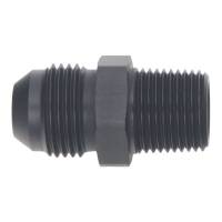 DeatschWerks - DeatschWerks 8AN Male Flare to 3/8in Male NPT Adapter - Anodized Matte Black - 6-02-0905-B - Image 2