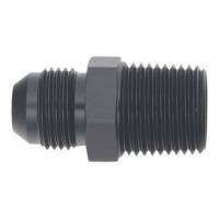 DeatschWerks - DeatschWerks 8AN Male Flare to 1/2in Male NPT Adapter - Anodized Matte Black - 6-02-0906-B - Image 2