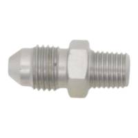 DeatschWerks 3AN Male Flare to 1/16in NPT Male - Anodized Stainless Steel - 6-02-0907