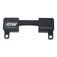 DeatschWerks High Flow Ethanol Sensor Adapter - 10AN ORB to 10AN ORB - Anodized Matte Black - 6-03-0702