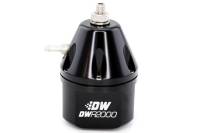 DeatschWerks DWR2000 Adjustable Fuel Pressure Regulator - Black - 6-2000-FRB