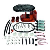 DeatschWerks - Deatschwerks 2.0L Staged Fuel Cell Surge Tank (Includes 4 DW200 Fuel Pumps) - 6-201-20FST - Image 2