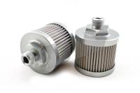 DeatschWerks - DeatschWerks Stainless Steel 6AN 100 Micron Universal Fuel Pump Pre-Filter - 8-01-06100 - Image 1