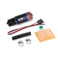 DeatschWerks - DeatschWerks 340lph DW300C Compact Fuel Pump w/ Universal Install Kit (w/o Mounting Clips) - 9-307-1000 - Image 2