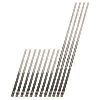 DEI Stainless Steel Positive Locking Tie Eight 1/4in (7mm) x 9in and Four 7mm x 20in - 10216