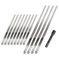 DEI Stainless Steel Positive Locking Tie & Tool Kit - 8in (8 Pack) & 14in (4 Pack) - 10219