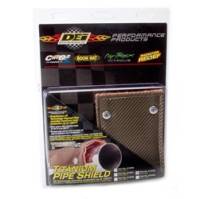 DEI - DEI Pipe Shield w/Stainless Steel Clamps - 4in x 8in - Titanium - 10453 - Image 4
