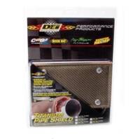 DEI - DEI Pipe Shield w/Stainless Steel Clamps - 4in x 12in - Titanium - 10454 - Image 4