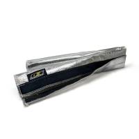 DEI Heat Shroud 2-1/2in x 3ft - Aluminized Sleeving-Hook and Loop Edge - 10487