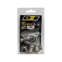 DEI - DEI LED LiteN Boltz LED LiteN Boltz License Plate Lighting Kit - Dome Head - 4pc - Polished - 30309 - Image 7