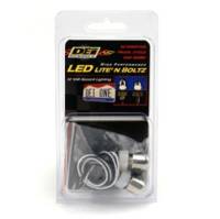 DEI - DEI LED LiteN Boltz LED LiteN Boltz License Plate Lighting - Dome Head - 2pc - Polished - 30310 - Image 5