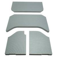 DEI - DEI 07-10 Jeep Wrangler JK 4-Door Boom Mat Headliner - 4 Piece - Gray - 50133 - Image 3