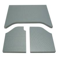 DEI - DEI 07-10 Jeep Wrangler JK 2-Door Boom Mat Headliner - 3 Piece - Gray - 50134 - Image 1