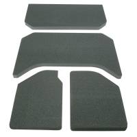 DEI - DEI 11-18 Jeep Wrangler JK 4-Door Boom Mat Headliner - 4 Piece - Black - 50137 - Image 3
