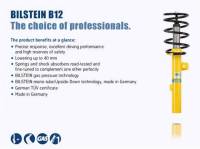 Bilstein - Bilstein B12 2001 Audi TT Base Convertible Front and Rear Suspension Kit - 46-189578 - Image 3