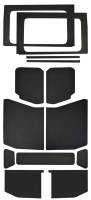 DEI - DEI 18-23 Jeep Wrangler JL 4-Door Boom Mat Complete Headliner Kit - 13 Piece - Black Leather Look - 50182 - Image 3