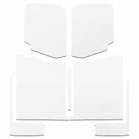 DEI 20-22 Jeep Gladiator JT 4-Door Boom Mat Complete Headliner Kit - 7 Piece - White - 50185