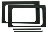 DEI - DEI 18-23 Jeep Wrangler JL 2-Door Boom Mat Rear Side Window Trim - 2 Piece - Black - 50268 - Image 3