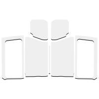 DEI 18-23 Jeep Wrangler JL 2-Door Boom Mat Complete Headliner Kit - 7 Piece - Gray - 50282