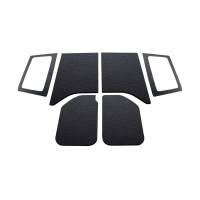 DEI - DEI 11-18 Jeep Wrangler JK 2-Door Boom Mat Complete Headliner Kit - 6 Piece - Black - 50285 - Image 1