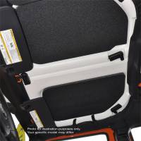 DEI - DEI 11-18 Jeep Wrangler JK 2-Door Boom Mat Complete Headliner Kit - 6 Piece - Black - 50285 - Image 6