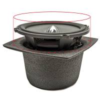 DEI - DEI Speaker Baffles 5.25in Round 6.5in Wide 6.5 Height 2.5in Deep Pair - 50321 - Image 9