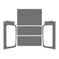 DEI - DEI 04-06 Jeep Wrangler LJ Unliminted Headliner Complete Kit - Gray - 50603 - Image 2