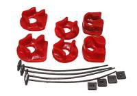 Energy Suspension - Energy Suspension 90-93 Acura Integra Red Motor Mount Inserts (2 Torque Mount Positions) - 16.1109R - Image 2