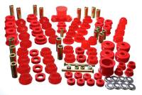 Energy Suspension - Energy Suspension 88-91 Honda Civic/CRX Red Hyper-Flex Master Bushing Set - 16.18102R - Image 2