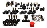 Energy Suspension - Energy Suspension 94-01 Acura Integra (except Type R) Black Hyper-Flex Master Bushing Set - 16.18105G - Image 2