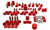 Energy Suspension - Energy Suspension 94-01 Acura Integra (except Type R) Red Hyper-Flex Master Bushing Set - 16.18105R - Image 2