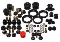 Energy Suspension - Energy Suspension 96-00 Honda Civic/CRX Black Hyper-Flex Master Bushing Set - 16.18110G - Image 1
