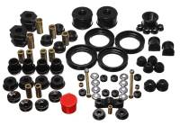 Energy Suspension - Energy Suspension 96-00 Honda Civic/CRX Black Hyper-Flex Master Bushing Set - 16.18110G - Image 2