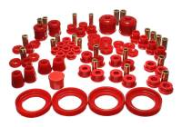 Energy Suspension - Energy Suspension 97-01 Honda Prelude (Type SH only) Red Hyper-Flex Master Bushing Set - 16.18113R - Image 1