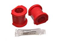 Energy Suspension - Energy Suspension 01-05 Honda Civic/CRX Red 16mm Front Sway Bar Bushings - 16.5136R - Image 1